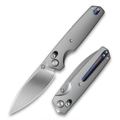 Ti-Aero T075 Folding Knife –(3.23"+Bohler M390 +Titanium)- OLITANS
