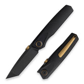 Stealth II T069 Folding Knife – (3.31" Tanto + Böhler M390 + Titanium) – OLITANS