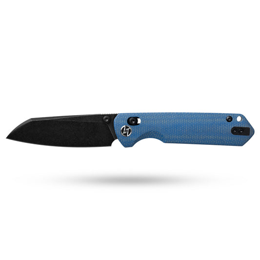 King Penguin G062(3.35''+14C28N+Micarta Handle)-Crossbar Lock-Thumb Stud-Olitans