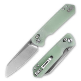 King Penguin G062 Folding Knife (3.35''+14C28N+G10 Handle)-Crossbar Lock-Thumb Stud-Olitans