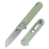 Rocket Wharncliffe Flipper Knife (2.76"-D2 Blade-G10)-G067