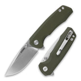 G061 Folding Knife ( 2.91''+D2+G10 )- Liner LOCK-THUMB STUD-OLITANS