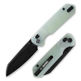 King Penguin G062 Folding Knife (3.35''+14C28N+ G10 Handle)-Crossbar Lock-Thumb Stud-Olitans