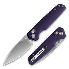 Youth Bird Pocket Knife(3''+14C28N+G10)-Crossbar Lock-Thumb stud-G053