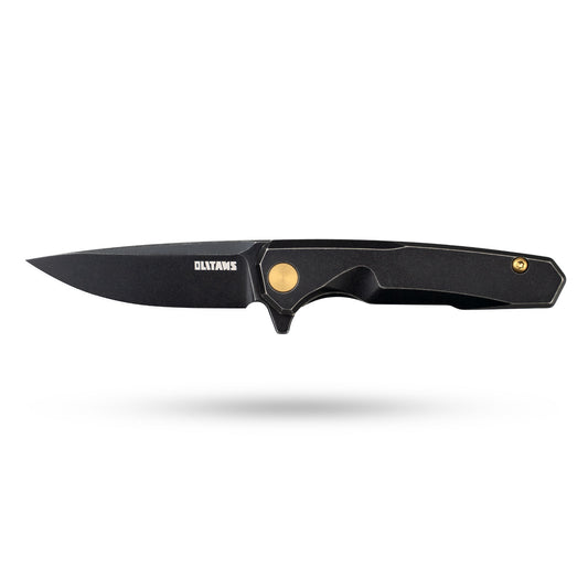 Mini Knife 2.16'' 14C28N blade + Titanium handle, Frame lock, Flipper, T019
