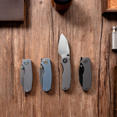 Mini Ti-Mastiff T074( 2.36'' + Bohler M390 +Titanium )Folding Knife