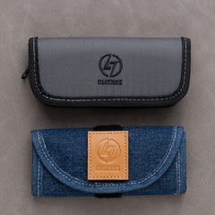 Olitans Denim Knife Roll Pouch