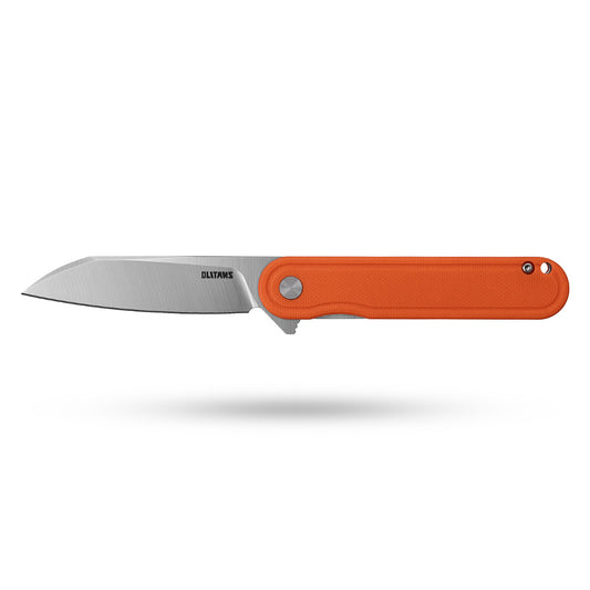Rocket Wharncliffe Flipper Knife (2.76"-D2 Blade-G10)-G067