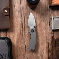 Mini Ti-Mastiff T074( 2.36'' + Bohler M390 +Titanium )Folding Knife