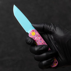 Stealth G047 3'' 14C28N Blade Pocket Knife, G10 Handle, Liner Lock, Front Flipper