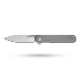 Rocket T025 Pocket Knife(2.76''+D2 Blade+Titanium)Frame Lock-Flipper
