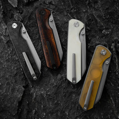 Imperial Penguin M060(3.35''+SLD Magic+Cow Bone)-Axis lock-thumb stud