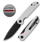 Lemon Shark G071(3.27"+10C15N+G10 Handle+Ti-coated)-Liner Lock-Front Flipper-Olitans