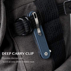 Rocket Wharncliffe Flipper Knife (2.76"-D2 Blade-G10)-G067