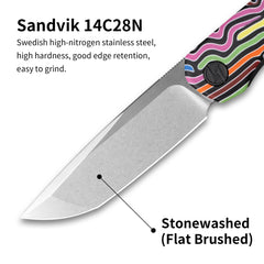 Stealth G047(3.07'' +14C28N +G10)Liner Lock-Front Flipper