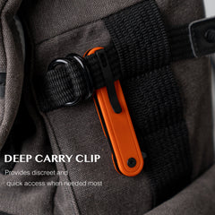 Rocket Wharncliffe Flipper Knife (2.76"-D2 Blade-G10)-G067