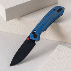 Pureline G031 (3.3"+14C28N+Micarta )Axis lock-thumb stud