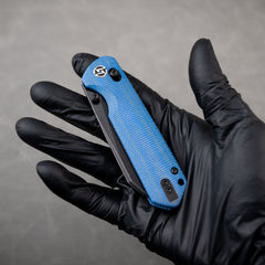 King Penguin G062(3.35''+14C28N+Micarta Handle)-Crossbar Lock-Thumb Stud-Olitans