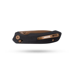 Pureline G031 (3.3"+14C28N+Micarta )Axis lock-thumb stud