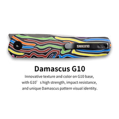 Stealth G047(3.07'' +14C28N +G10)Liner Lock-Front Flipper