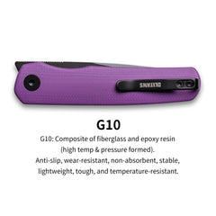 Stealth G047(3.07'' +14C28N +G10)Liner Lock-Front Flipper
