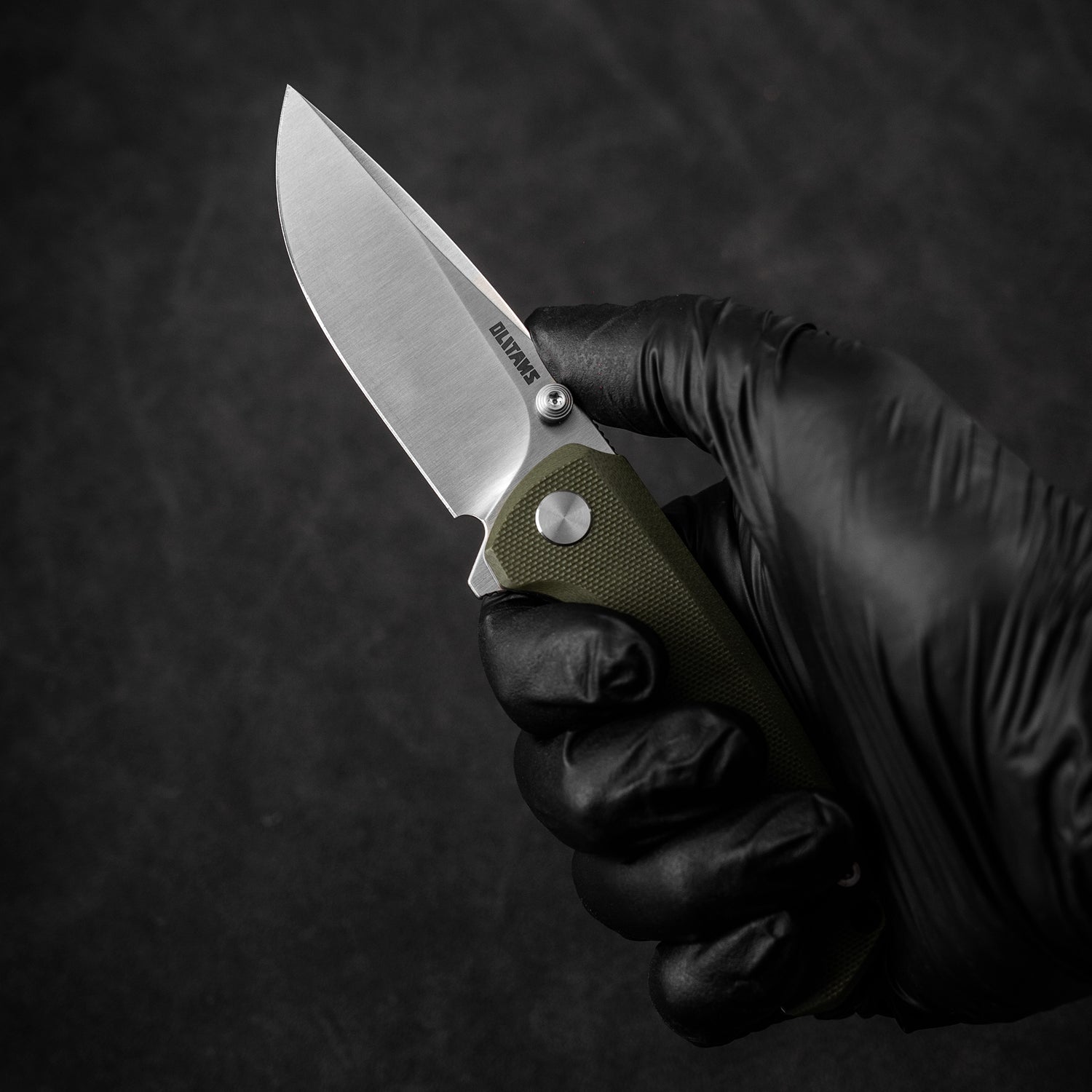 G061 Folding Knife 2.91'' D2 BLADE+G10 HANDLE- Liner LOCK-THUMB STUD