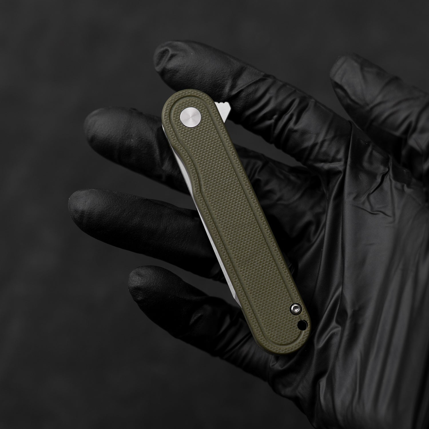 Rocket Pocket Knife (2.75''+D2+G10)-Liner Lock-Flipper-G040