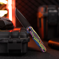 Stealth G047(3.07'' +14C28N +G10)Liner Lock-Front Flipper