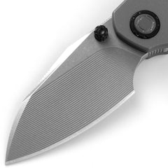 Mini Ti-Mastiff T074( 2.36'' + Bohler M390 + Step milled+Titanium )Folding Knife