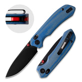 Pureline G031 (3.3"+14C28N+Micarta )Axis lock-thumb stud