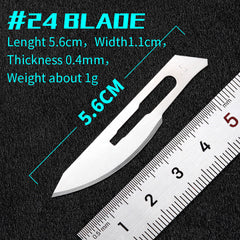 Replacement Knife Blades – #24 & #60 Blades (Pack of 10)