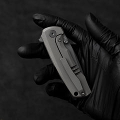 Ti-Bomber T065 Folding Knife –(2.95"+Bohler M390 +Titanium)-OLITANS