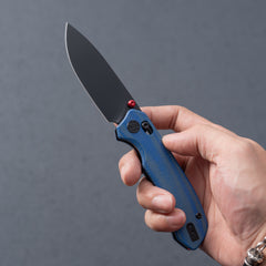 Pureline G031 (3.3"+14C28N+Micarta )Axis lock-thumb stud