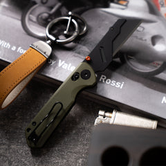Adélie Penguins G076 Utility Knife (2.68"+SK5 Blade+G10)Blade x10