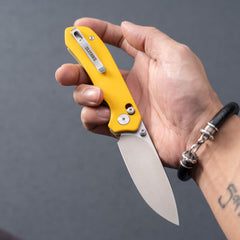 Pureline G031 (3.3"+14C28N+Micarta )Axis lock-thumb stud