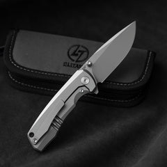 Ti-Bomber T065 Folding Knife –(2.95"+Bohler M390 +Titanium)-OLITANS