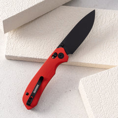 Pureline G031 (3.3"+14C28N+Micarta )Axis lock-thumb stud