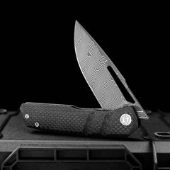 Sworf T077(3.4"+Bohler M390 +Titanium)Liner Lock