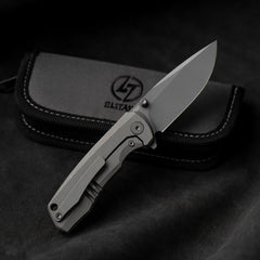 Ti-Bomber T065 Folding Knife –(2.95"+Bohler M390 +Titanium)-OLITANS