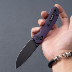 Pureline G031 (3.3"+14C28N+Micarta )Axis lock-thumb stud