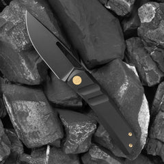 Sworf T077(3.4"+Bohler M390 +Titanium)Liner Lock