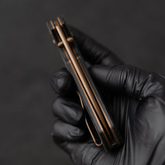 Pureline G031 (3.3"+14C28N+Micarta )Axis lock-thumb stud