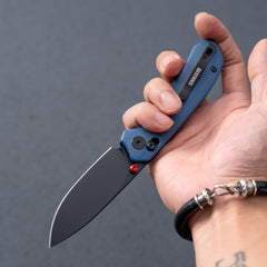 Pureline G031 (3.3"+14C28N+Micarta )Axis lock-thumb stud