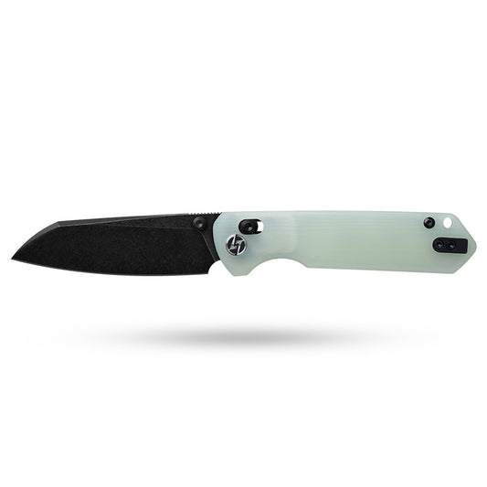 King Penguin G062 Folding Knife (3.35''+14C28N+ G10 Handle)-Crossbar Lock-Thumb Stud-Olitans