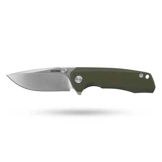 G061 Folding Knife ( 2.91''+D2+G10 )- Liner LOCK-THUMB STUD-OLITANS
