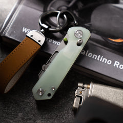 Adélie Penguins G076 Utility Knife (2.68"+SK5 Blade+G10)Blade x10
