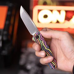 Stealth G047(3.07'' +14C28N +G10)Liner Lock-Front Flipper