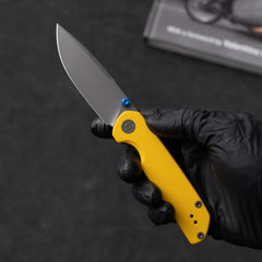 Lemon Shark G071(3.27"+10Cr15Mov+G10 Handle+PVD)-Liner Lock-Olitans