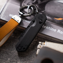 Adélie Penguins G076 Utility Knife (2.68"+SK5 Blade+G10)Blade x10