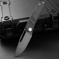 Sworf T077(3.4"+Bohler M390 +Titanium)Liner Lock